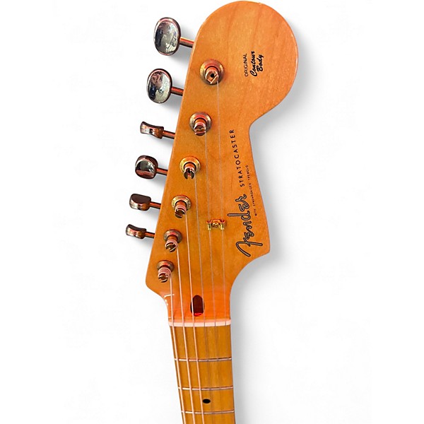 Used 2012 Fender Classic Series '50s Stratocaster Fiesta Red Solid Body Electric Guitar