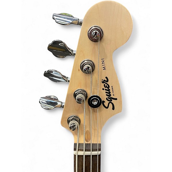 Used 2025 Squier Mini Precision Bass Dakota Red Electric Bass Guitar