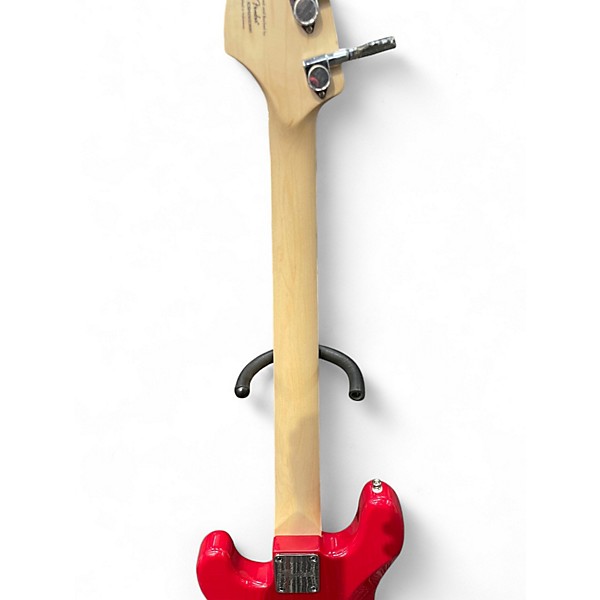 Used 2025 Squier Mini Precision Bass Dakota Red Electric Bass Guitar