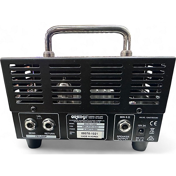 Used Orange Amplifiers Micro Dark 20W Tube Guitar Amp Head