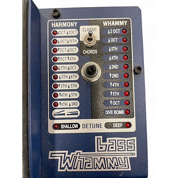 Used DigiTech Bass Whammy Bass Effect Pedal