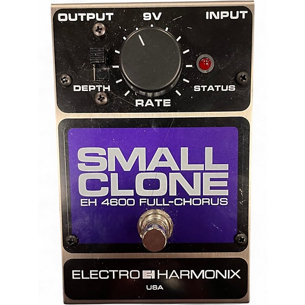 Used Electro-Harmonix Small Clone Analog Chorus Effect Pedal
