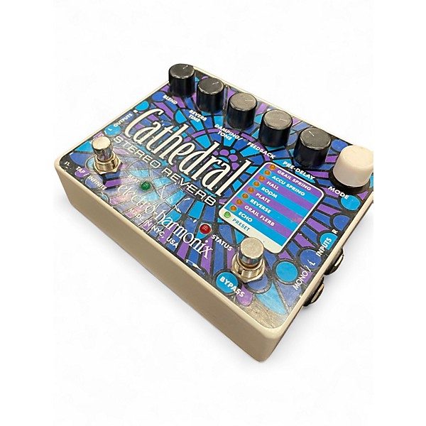 Used Electro-Harmonix Cathedral Stereo Reverb Effect Pedal