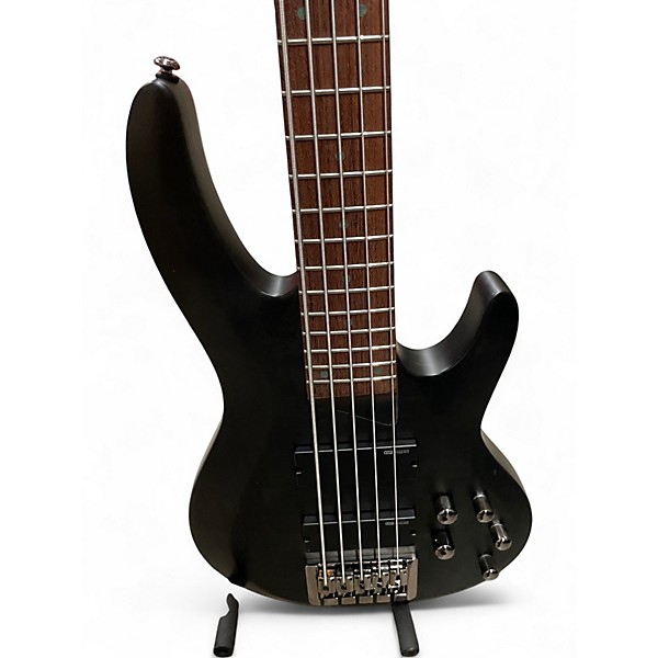 Used ESP LTD B205 5 STRING Satin Black Electric Bass Guitar