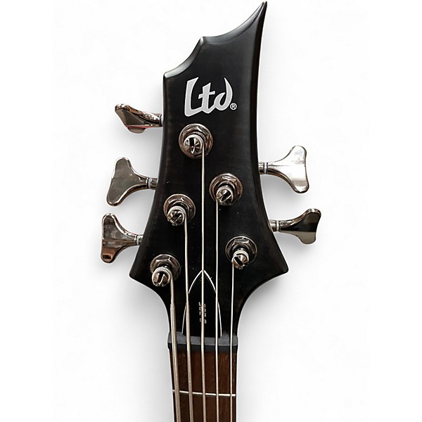 Used ESP LTD B205 5 STRING Satin Black Electric Bass Guitar