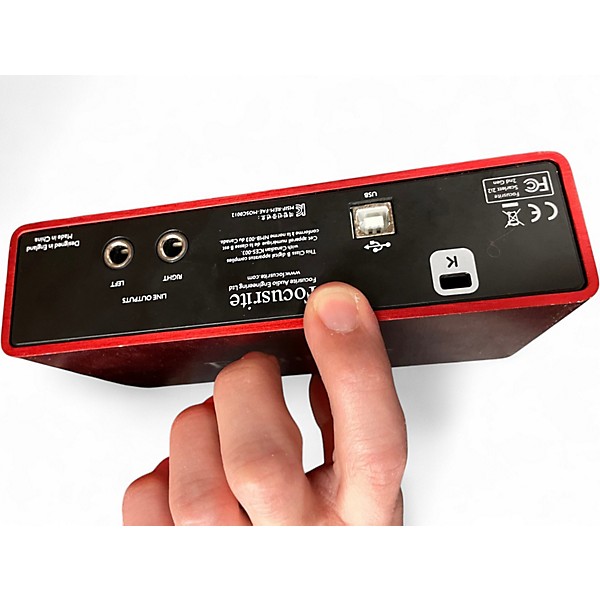 Used Focusrite Scarlett 2i2 Gen 2 Audio Interface