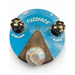 Used Dunlop FFM1 Silicon Fuzz Face Mini Blue Effect Pedal