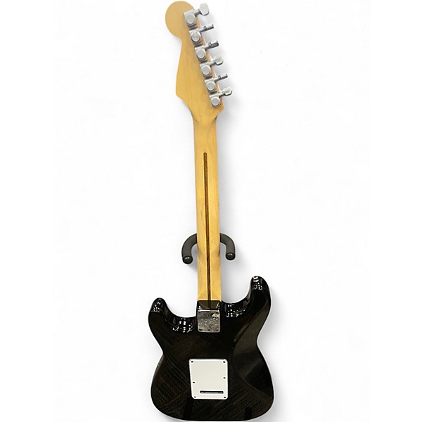 Vintage 1990s Fender STRATOCASTER Black Solid Body Electric Guitar