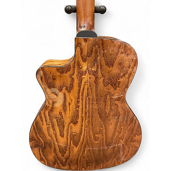 Used Guild OM260CE DELUXE BURL Sunburst Acoustic Electric Guitar