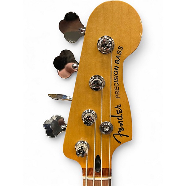 Used 2021 Fender Player Plus Active Precision Bass 3 Color Sunburst Electric Bass Guitar