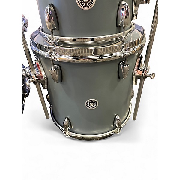 Used Gretsch Drums 3 Piece Brooklyn Series Micro satin grey Drum Kit