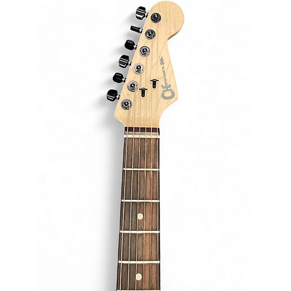 Used Charvel Pro-Mod San Dimas Style 1 Snow White Solid Body Electric Guitar