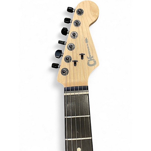 Used Charvel Pro-Mod San Dimas Style 1 HSS HT E Sassafras Satin Black Solid Body Electric Guitar