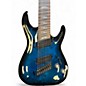 Used 2025 Schecter Guitar Research OMEN ELITE 8 Trans Blue Solid Body Electric Guitar
