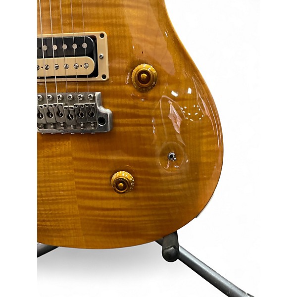 Used PRS CUSTOM 24 SWEET SWITCH AMBER Solid Body Electric Guitar