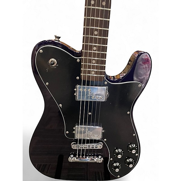 Used 2010 Fender KINGFISH TELECASTER PURPLE METAL FLAKE Solid Body Electric Guitar