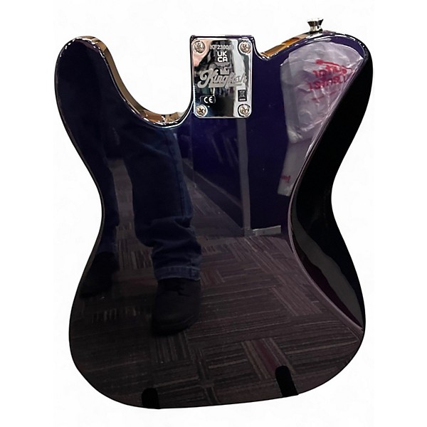 Used 2010 Fender KINGFISH TELECASTER PURPLE METAL FLAKE Solid Body Electric Guitar