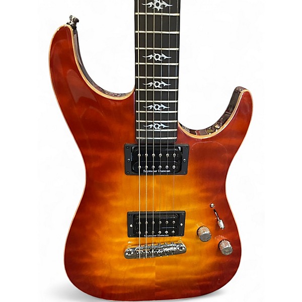 Used Fender CUSTOM SHOP SHOWMASTER CARVE TOP FLAME CHERRY SUNBURST Solid Body Electric Guitar