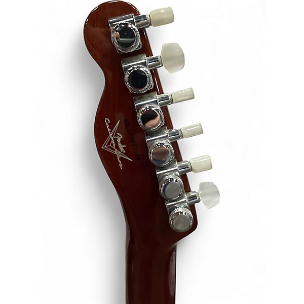 Used Fender CUSTOM SHOP SHOWMASTER CARVE TOP FLAME CHERRY SUNBURST Solid Body Electric Guitar