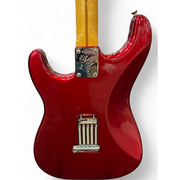 Used Fender Eric Johnson Stratocaster RUBY RED Solid Body Electric Guitar