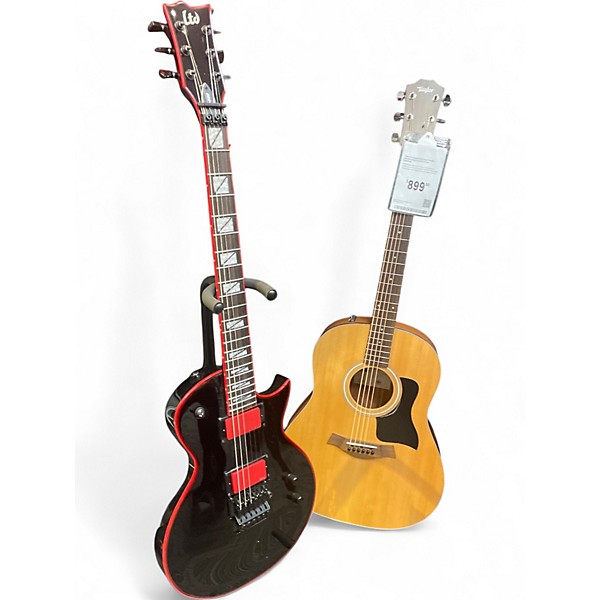 Used ESP GH-600 Black Solid Body Electric Guitar