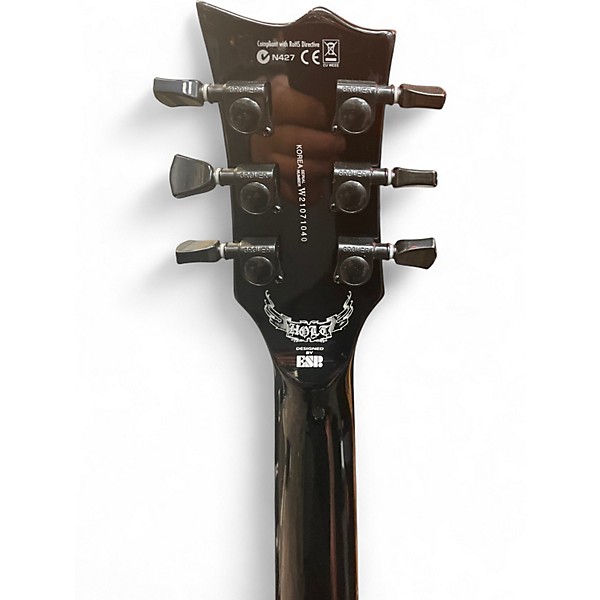 Used ESP GH-600 Black Solid Body Electric Guitar