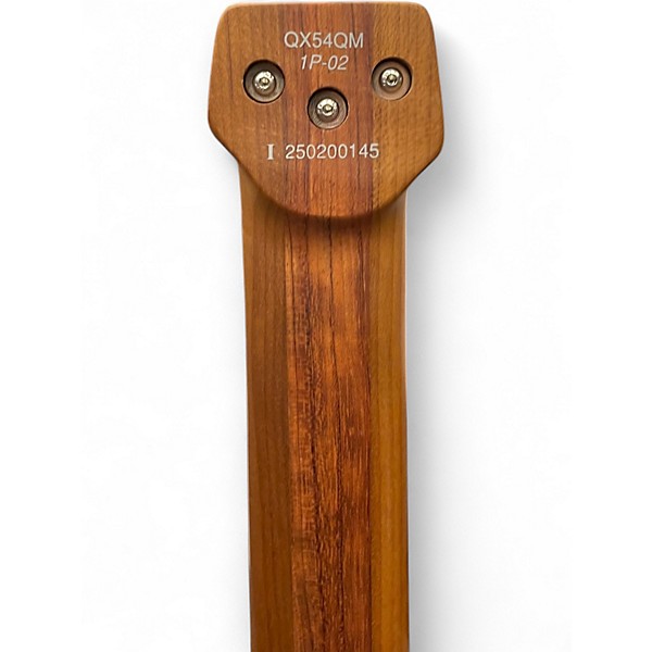 Used Ibanez QX54QM Midnight Blue Solid Body Electric Guitar