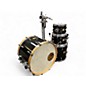 Used Pearl 4 Piece Session Studio Classic Black Sparkle Drum Kit