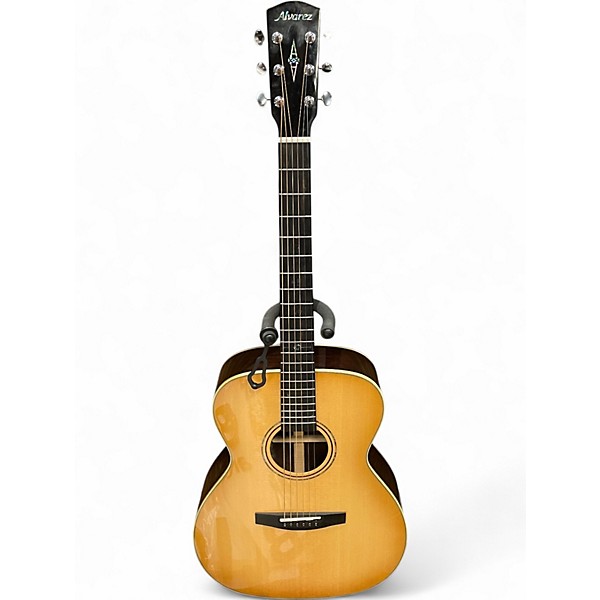 Used Alvarez LF70E Natural Acoustic Electric Guitar
