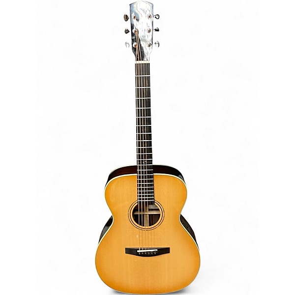 Used Alvarez LF70E Natural Acoustic Electric Guitar