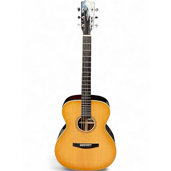 Used Alvarez LF70E Natural Acoustic Electric Guitar