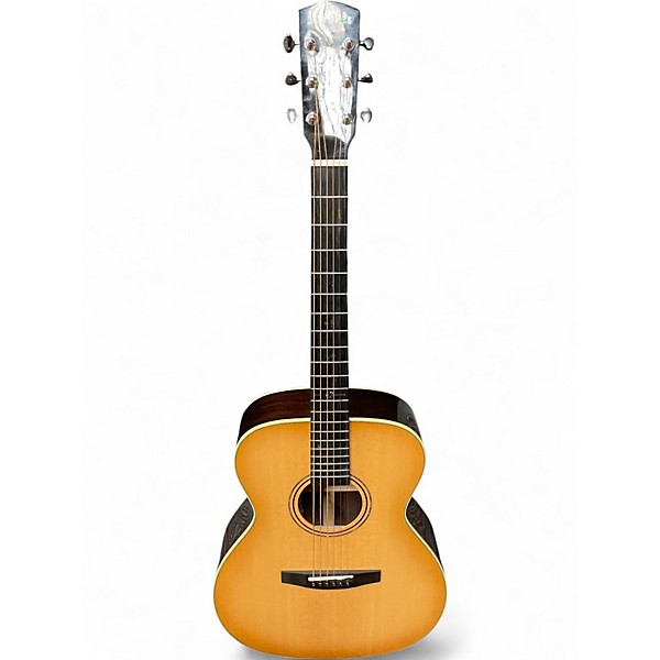 Used Alvarez LF70E Natural Acoustic Electric Guitar