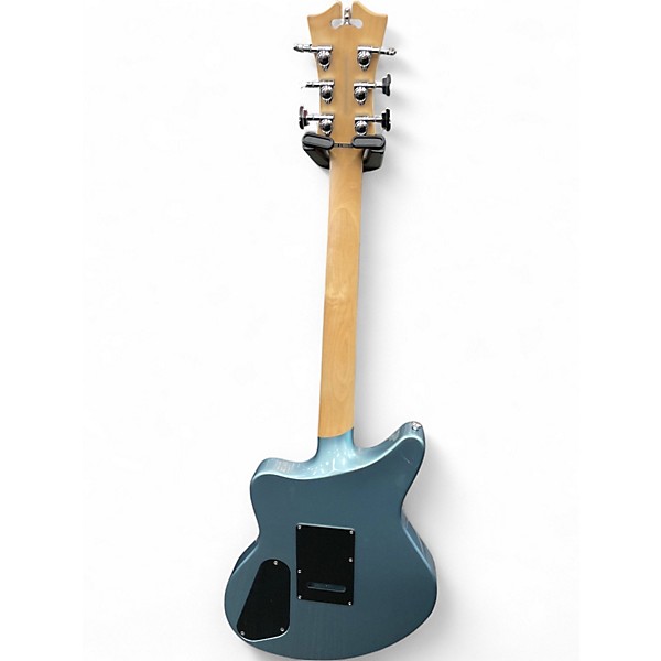 Used D'Angelico Premier Bedford SH Ice Blue Metallic Solid Body Electric Guitar