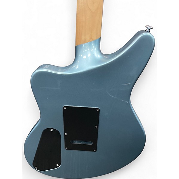 Used D'Angelico Premier Bedford SH Ice Blue Metallic Solid Body Electric Guitar