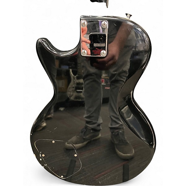 Used Lotus L505B Black Solid Body Electric Guitar