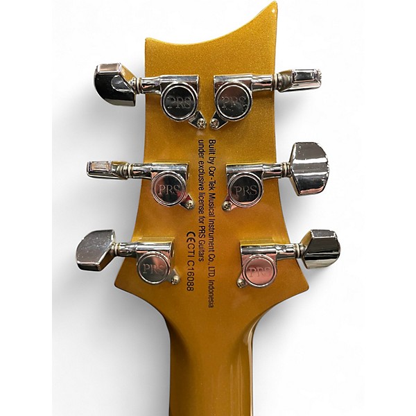 Used PRS Carlos Santana Signature SE Gold Solid Body Electric Guitar
