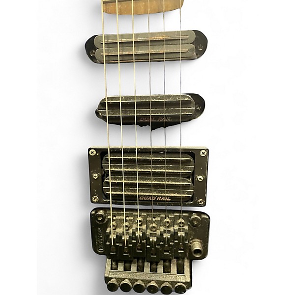 Vintage 1990s Kramer Baretta Metallic Blue Solid Body Electric Guitar