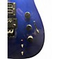 Vintage 1990s Kramer Baretta Metallic Blue Solid Body Electric Guitar