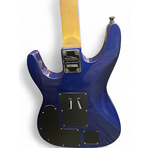 Vintage 1990s Kramer Baretta Metallic Blue Solid Body Electric Guitar