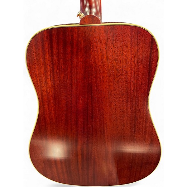 Used Epiphone Inspired by Gibson Hummingbird Aged Cherry Sunburst Acoustic Electric Guitar