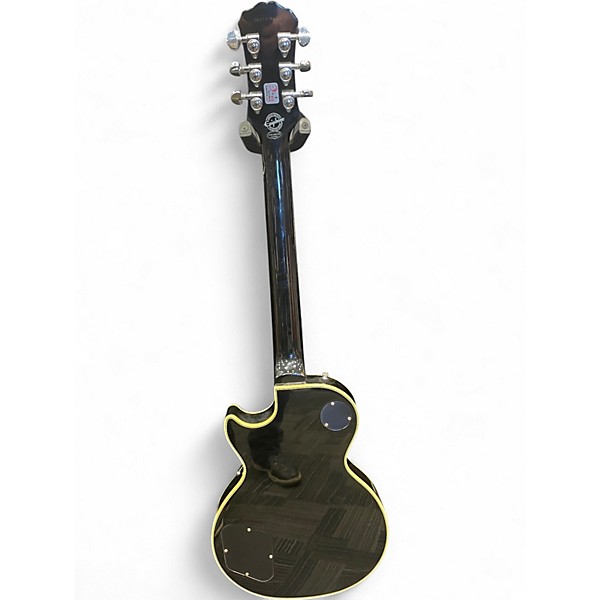 Used 2007 Epiphone Les Paul Custom Silverburst Solid Body Electric Guitar