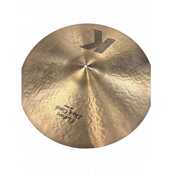 Used Zildjian 18in K Custom Dark Crash Cymbal