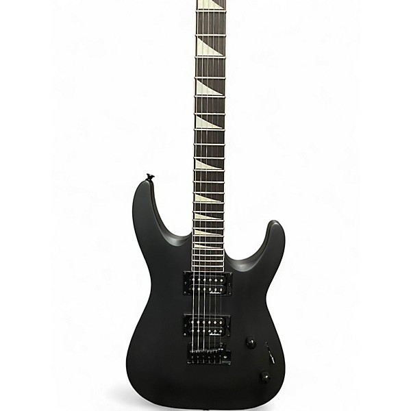 Used Jackson JS22 Dinky Satin Black Solid Body Electric Guitar