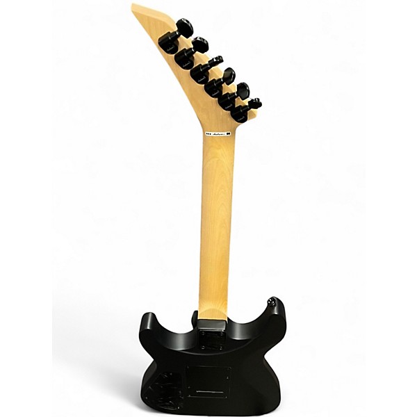 Used Jackson JS22 Dinky Satin Black Solid Body Electric Guitar