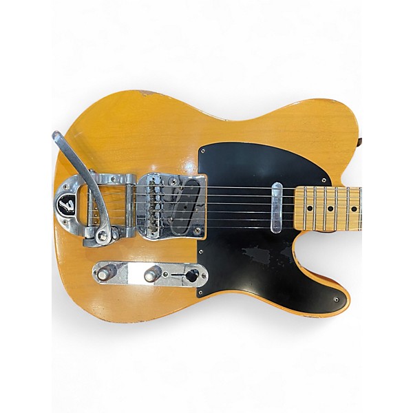 Used Fender Custom Shop '52 Relic Masterbuilt David Brown Butterscotch Solid Body Electric Guitar
