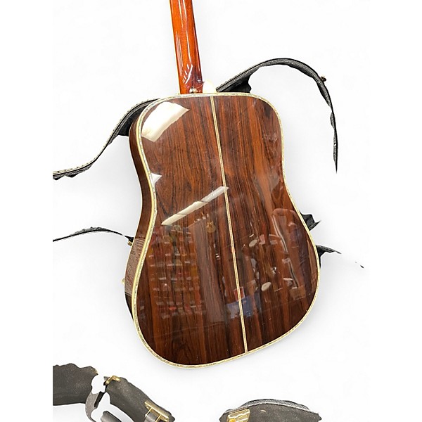 Used Blueridge BR 280 Solid Brazilian Rosewood  Natural Acoustic Guitar