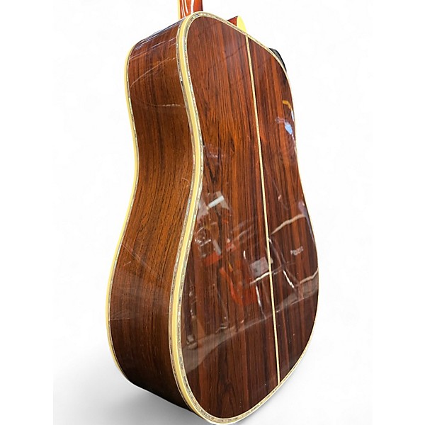 Used Blueridge BR 280 Solid Brazilian Rosewood  Natural Acoustic Guitar