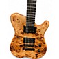 Used Kiesel Allan Holdsworth Signature Poplar Burl Cap Natural Solid Body Electric Guitar