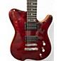 Used Kiesel Allan Holdsworth Signature Flame Maple Cap Trans Crimson Red Solid Body Electric Guitar