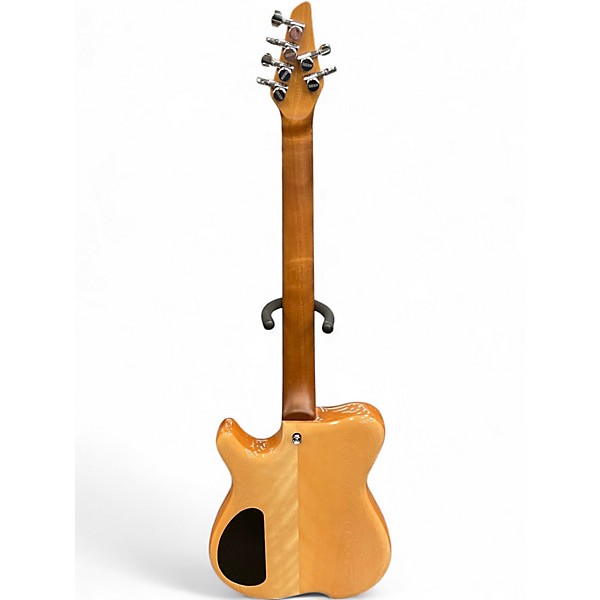 Used Kiesel Allan Holdsworth Signature Flame Maple Cap Trans Crimson Red Solid Body Electric Guitar